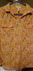 Matilda Jane button down floral top